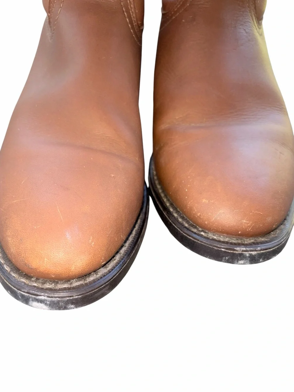 Georgia Boot Men’s Farm and Ranch Wellington Leather Work Boots Cowboy Rancher